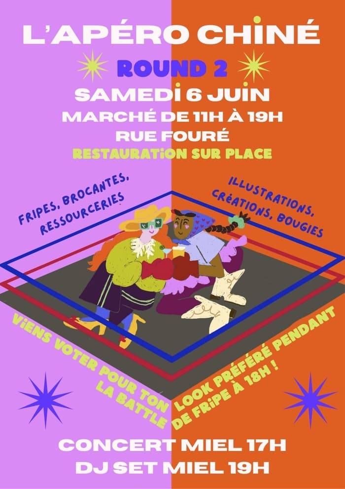 Illustration de l'événement : Apéro Chiné Round 2