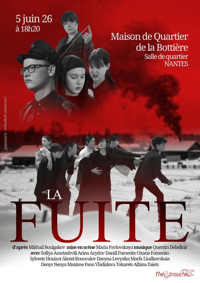 Illustration de l'événement : Spectacle de théâtre : La Fuite
