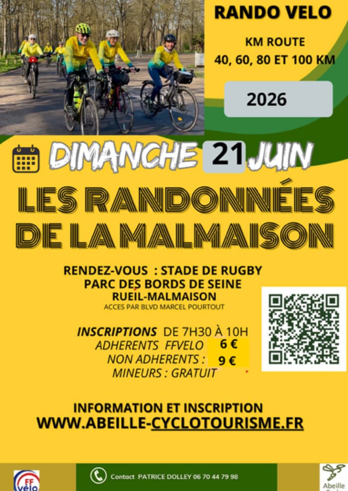 Illustration de l'événement : Les randonnées de la Malmaison