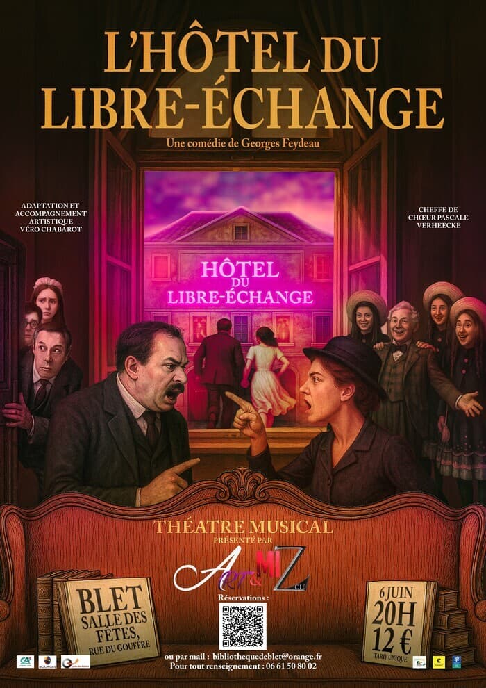 Illustration de l'événement : L'Hôtel du Libre-Echange en théâtre chanté