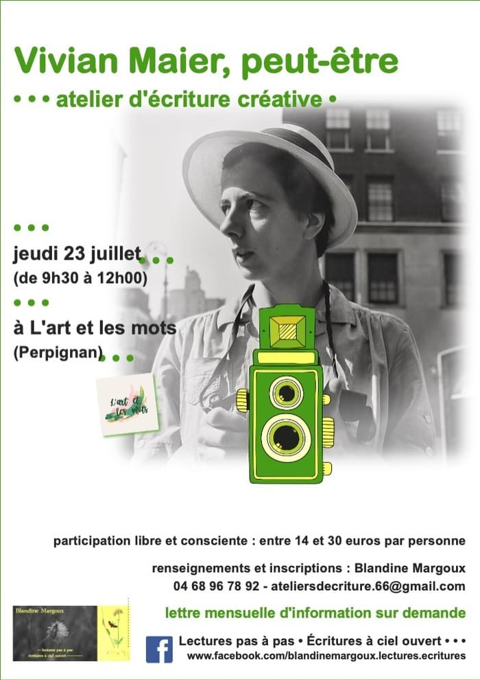 Illustration de l'événement : Vivian Maier, peut-être • Atelier d'écriture créative