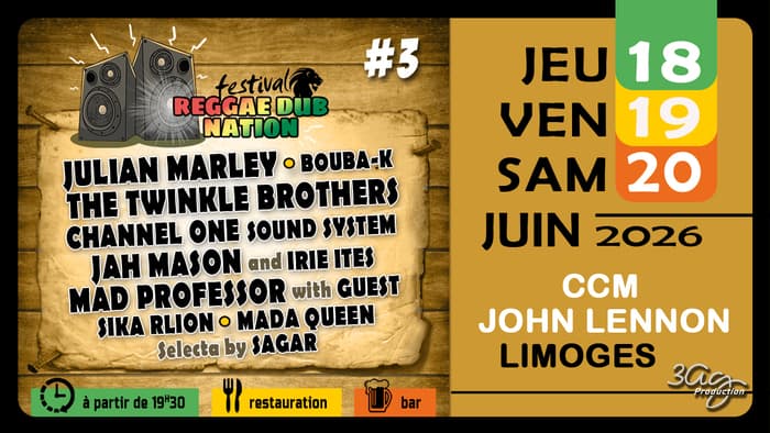 Illustration de l'événement : Reggae Dub Nation #3