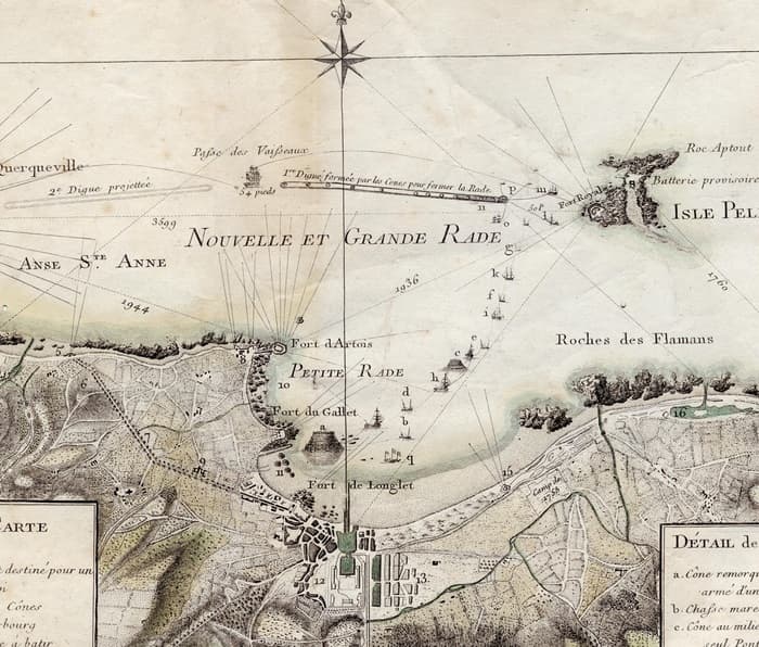 Illustration de l'événement : Levez les yeux ! Découverte du SHD de Cherbourg et atelier sur la construction de la rade de Cherbourg