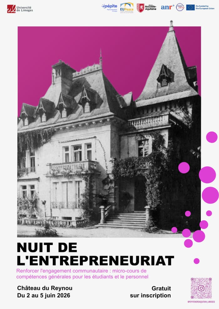Illustration de l'événement : Évènement EUPeace - Nuit de l'entrepreneuriat