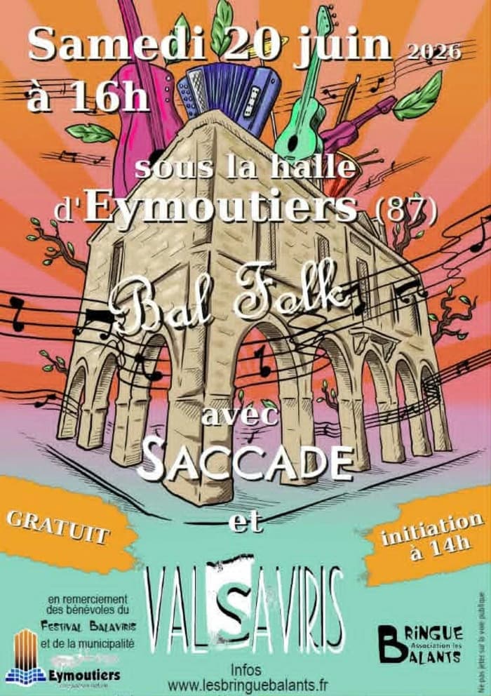 Illustration de l'événement : atelier danses trad et Bal avec Valsaviris et Saccade