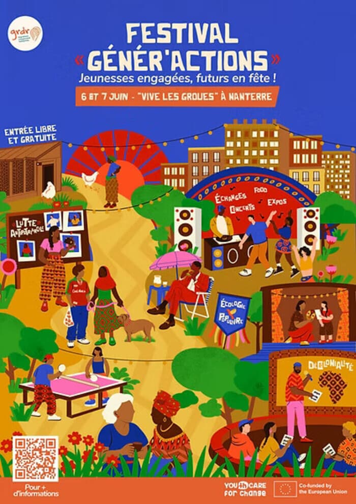 Illustration de l'événement : La Palestine au FESTIVAL « GÉNÉR'ACTIONS » - Jeunesses engagées, futurs en fête !
