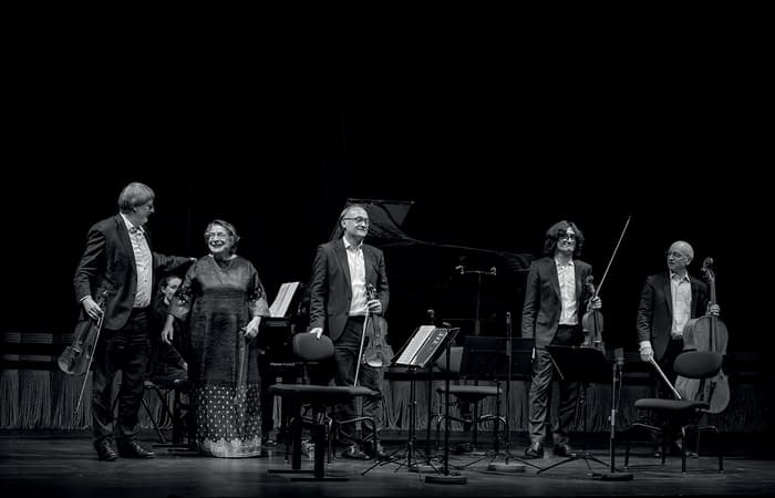 Illustration de l'événement : Elisabeth Leonskaja et le Quatuor Danel reviennent !