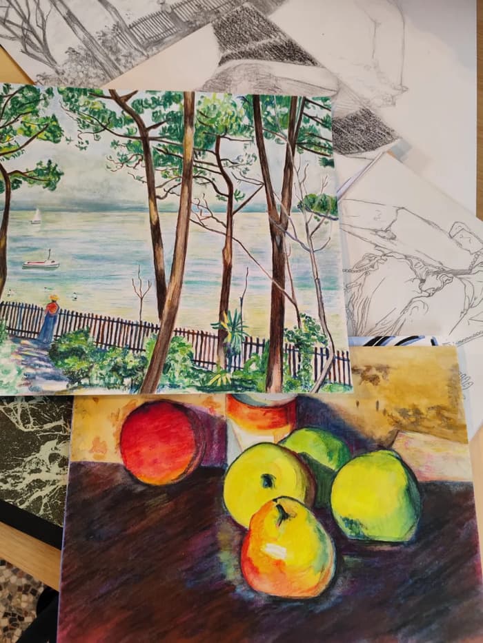 Illustration de l'événement : Cours de dessin intergénérationnel