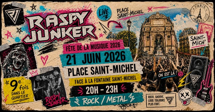 Illustration de l'événement : Raspy Junker, rock à Saint-Michel