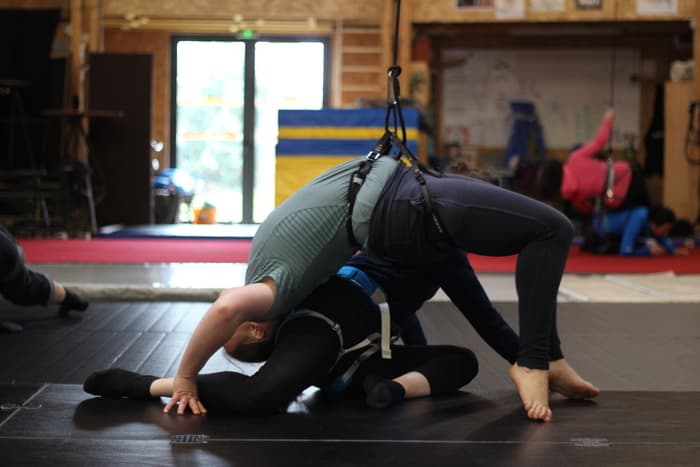 Illustration de l'événement : Stage danse contact et voltige au Chapidock