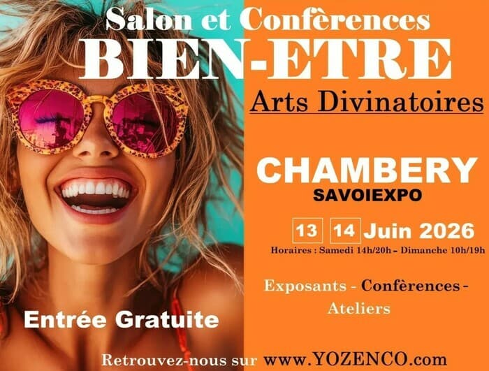 Illustration de l'événement : Salon du Bien-être et des Arts Divinatoires “Yozenco” au SavoiExpo à Chambéry