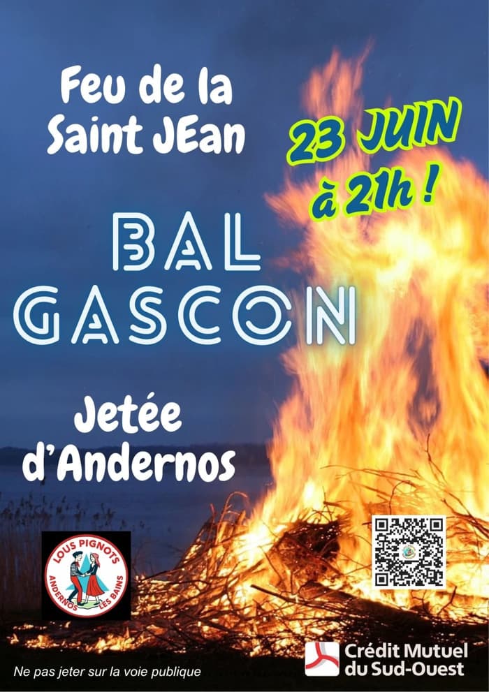 Illustration de l'événement : BAL GASCON et feu de la Saint Jean