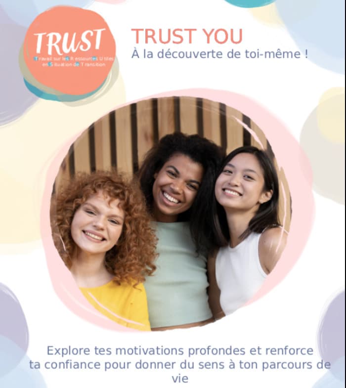 Illustration de l'événement : Les ateliers Trust You : à la découverte de toi-même !
