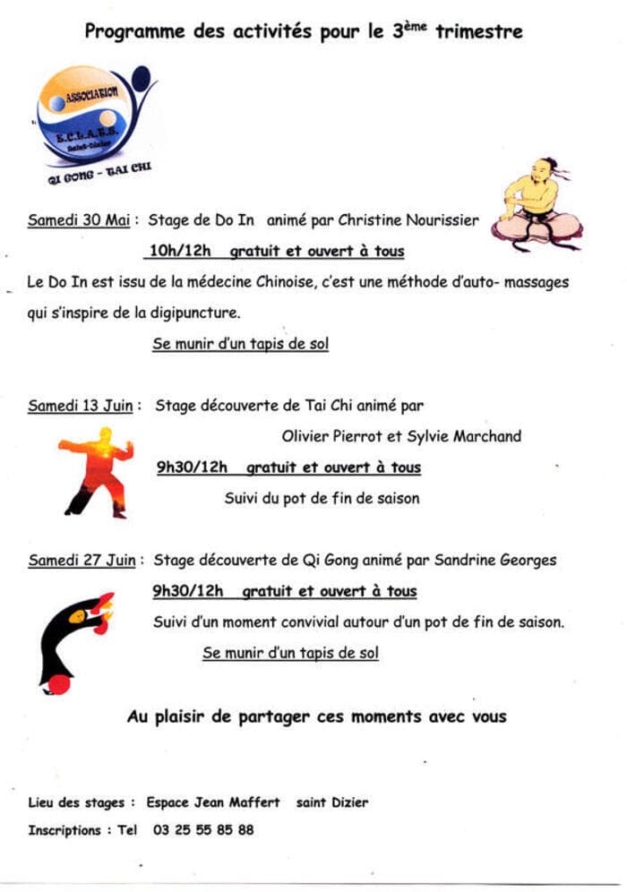 Illustration de l'événement : Matinée découverte Tai Chi