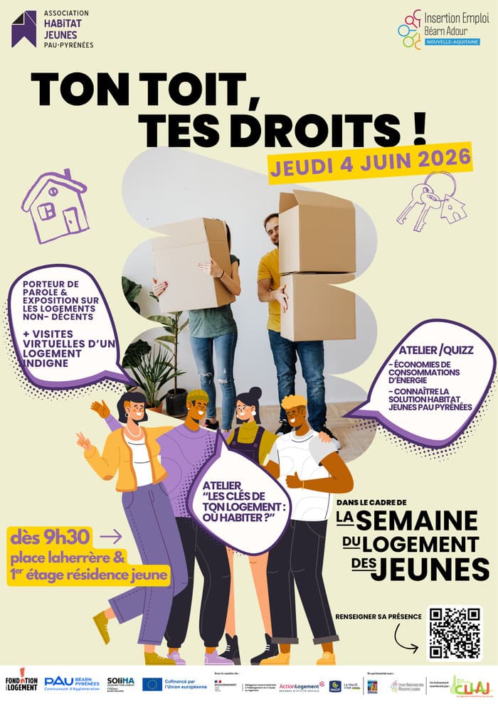 Illustration de l'événement : Ton toit, tes droits !