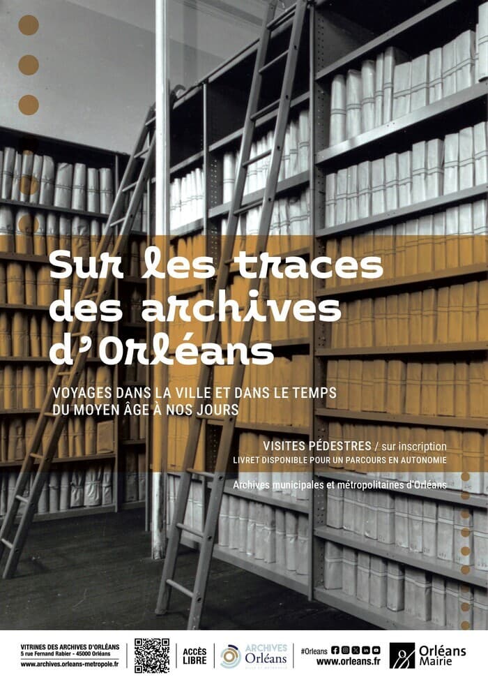 Illustration de l'événement : Sur les traces des archives d’Orléans