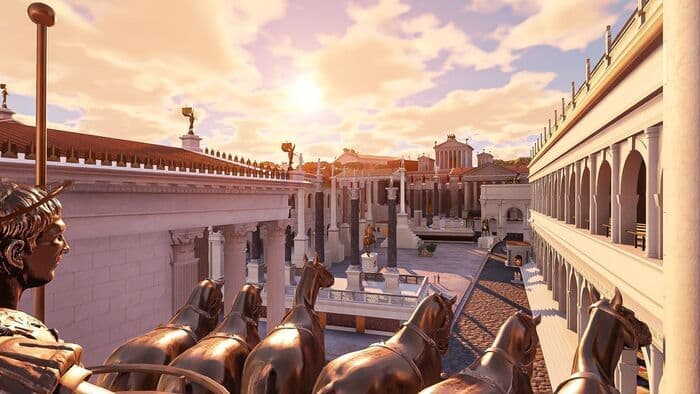 Illustration de l'événement : Visite virtuelle de la Rome antique