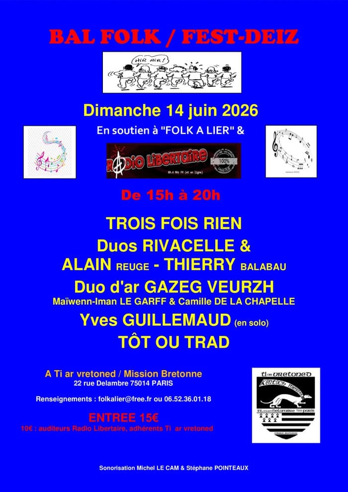 Illustration de l'événement : Bal folk, Fest-deiz