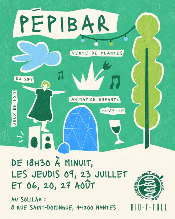 Illustration de l'événement : PepiBAR : fêtons les plantes tout l'été au Solilab !