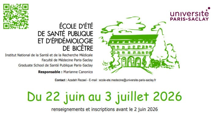 Illustration de l'événement : École d'été de santé publique et d'épidémiologie - 22 juin - 3 juillet 2026