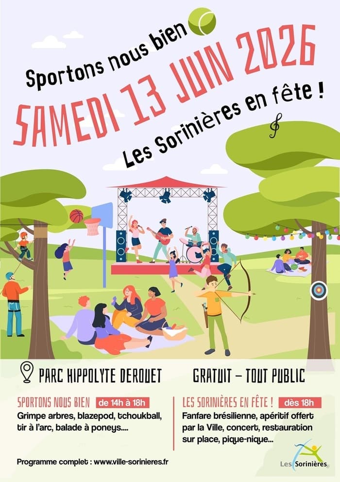 Illustration de l'événement : Sportons nous bien / Les Sorinières en fête !