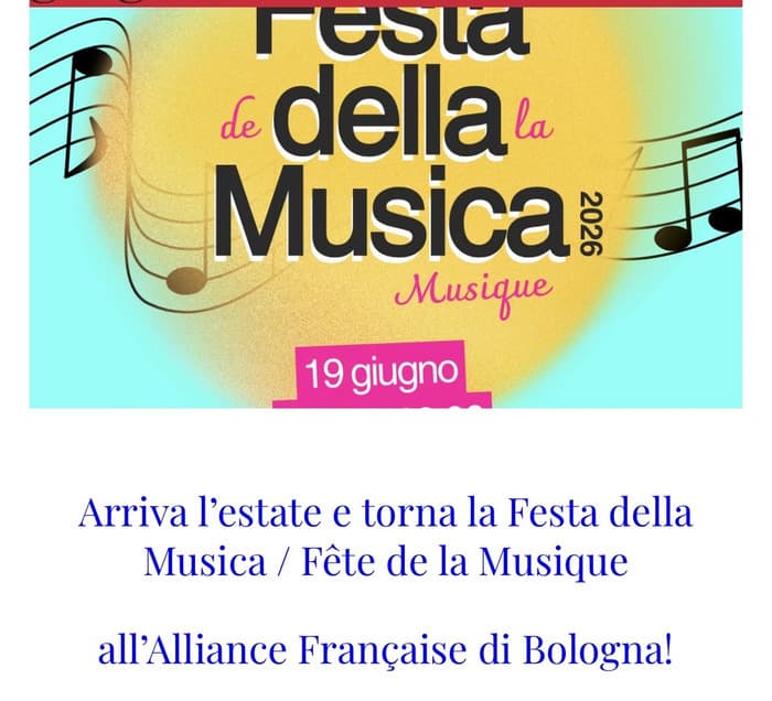 Illustration de l'événement : Festa della musica Alliance Francaise