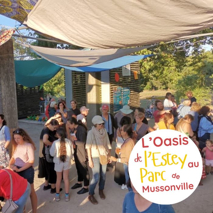 Illustration de l'événement : L'Oasis de l'Estey au parc de Mussonville