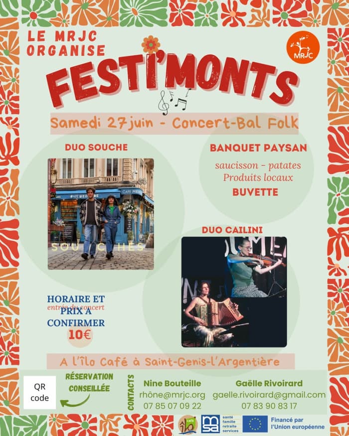 Illustration de l'événement : Bal Folk du Festi'monts