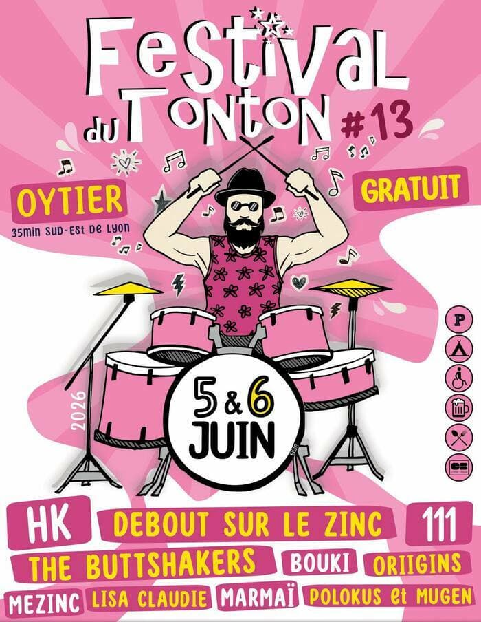 Illustration de l'événement : 05 juin 2026 - HK en concert à Oytier Saint Oblas (38)