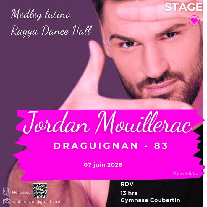 Illustration de l'événement : Stage de danse avec Jordan Mouillerac de Danse avec les stars