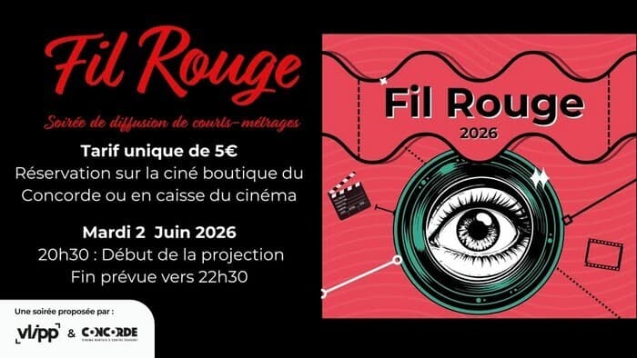 Illustration de l'événement : Fil Rouge - Soirée de courts-métrages