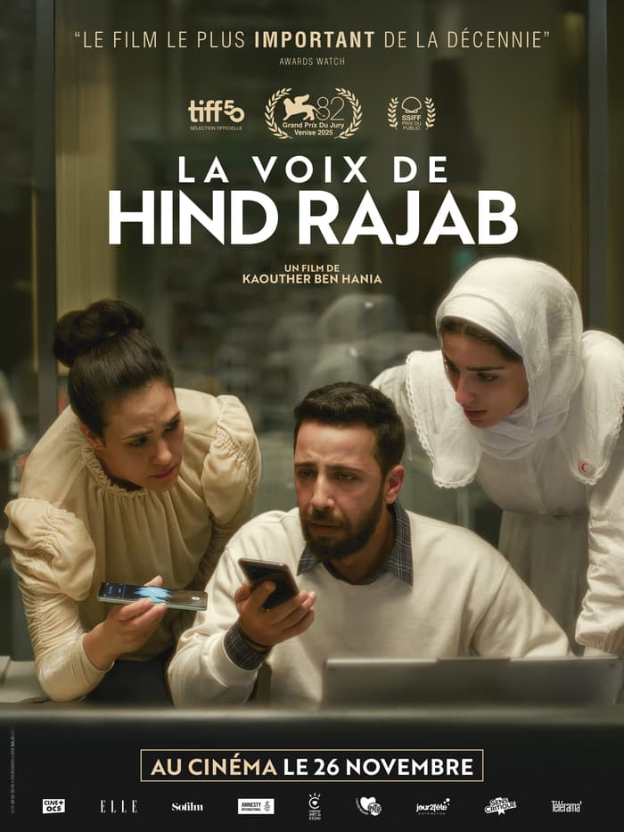 Illustration de l'événement : Projection du film "LA VOIX DE HIND RAJAB" de Kaouther BEN HANIA