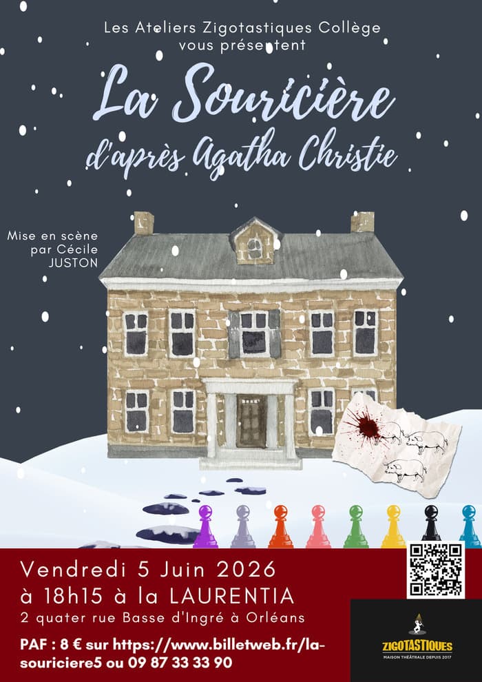 Illustration de l'événement : Spectacle - La souricière