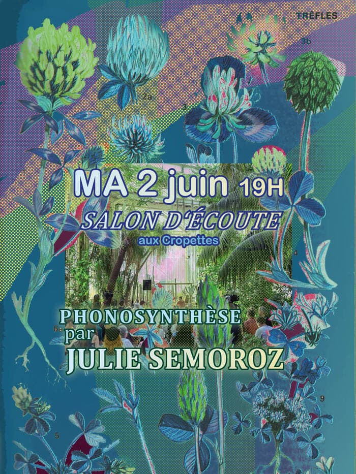 Illustration de l'événement : SALON D’ÉCOUTE avec phonosynthèse de Julie Semoroz