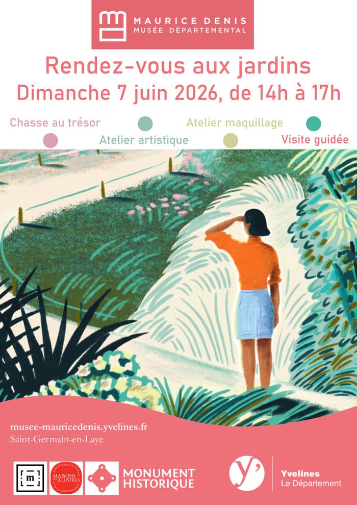 Illustration de l'événement : Visite guidée du jardin et de l'exposition :" Maurice Denis collectionneur, Bonnard, Gauguin, Sérusier"