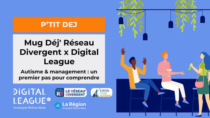 Illustration de l'événement : Mug Déj' Réseau Divergent x Digital League