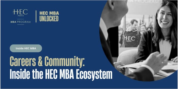 Illustration de l'événement : Careers & Community: Inside the HEC MBA Ecosystem