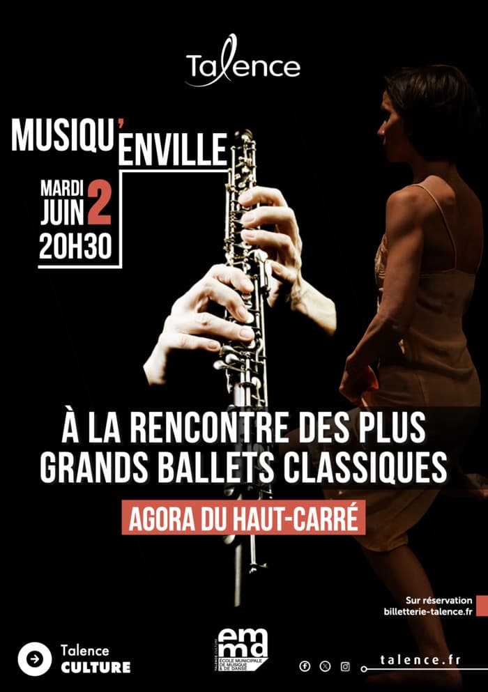 Illustration de l'événement : Musiqu’en Ville – À la rencontre des plus grands ballets classiques