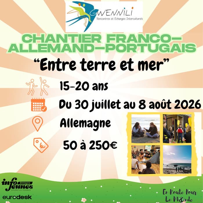 Illustration de l'événement : Echange franco-allemand-portugais en Bretagne