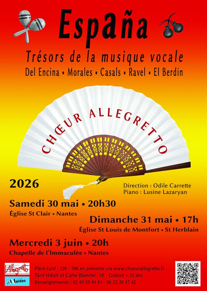 Illustration de l'événement : Espagne : le chœur Allegretto dévoile ses trésors de la musique vocale