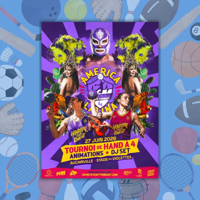 Illustration de l'événement : Handball Four Tonight - 4e édition sur le thème America Latina
