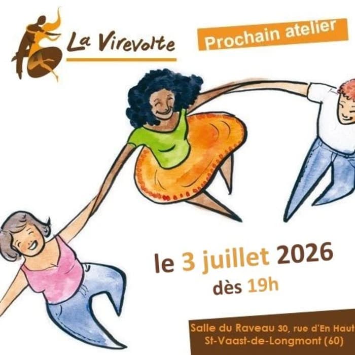 Illustration de l'événement : Atelier de danse et de musique de La Virevolte