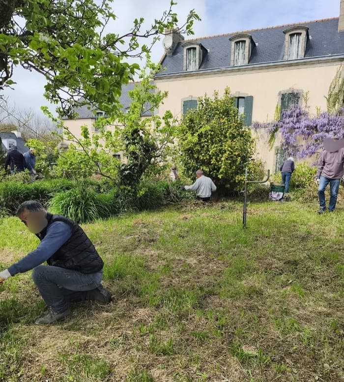 Illustration de l'événement : Visite du chantier participatif de la Maison Le Bail