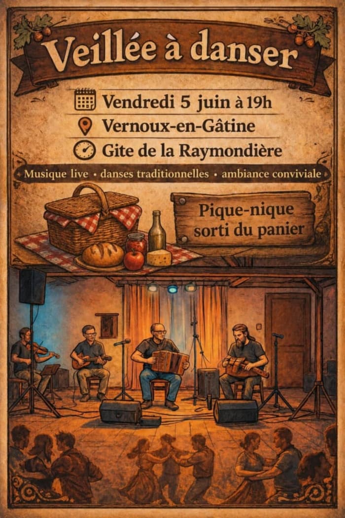 Illustration de l'événement : veillée à danser