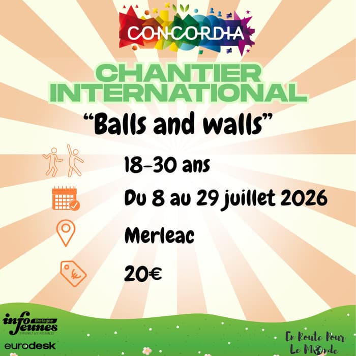 Illustration de l'événement : Chantier international de jeunes à Merléac