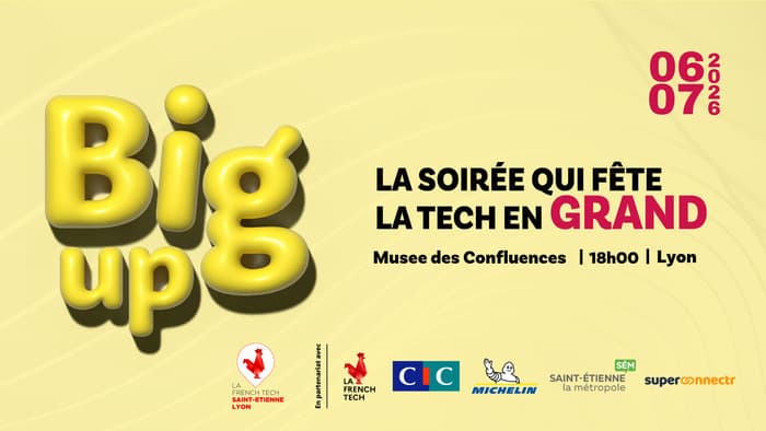 Illustration de l'événement : Big Up - La soirée qui fête la tech en GRAND