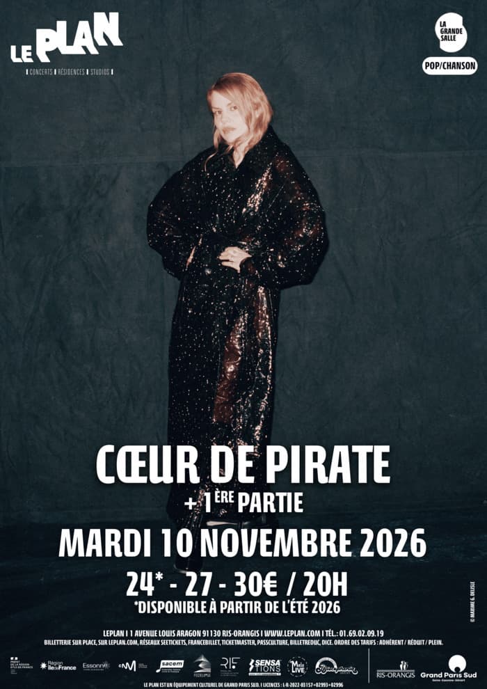 Illustration de l'événement : COEUR DE PIRATE + 1ère partie
