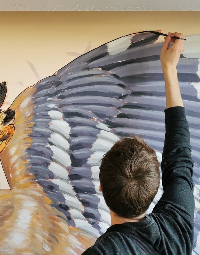 Illustration de l'événement : Découverte d'une fresque naturaliste monumentale