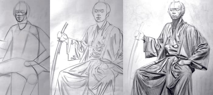 Illustration de l'événement : Stage de dessin : Les drapés