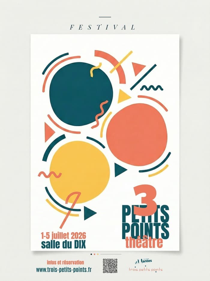 Illustration de l'événement : Festival théâtre 3 Petits Points !